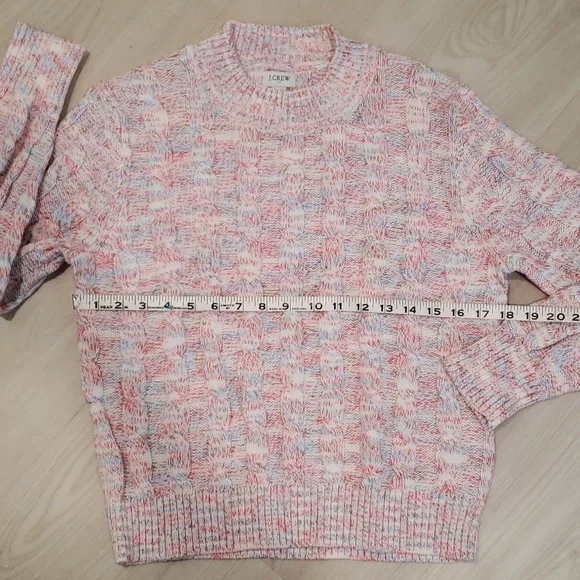 J.Crew knit cotton sweater NWT - Picture 3 of 6
